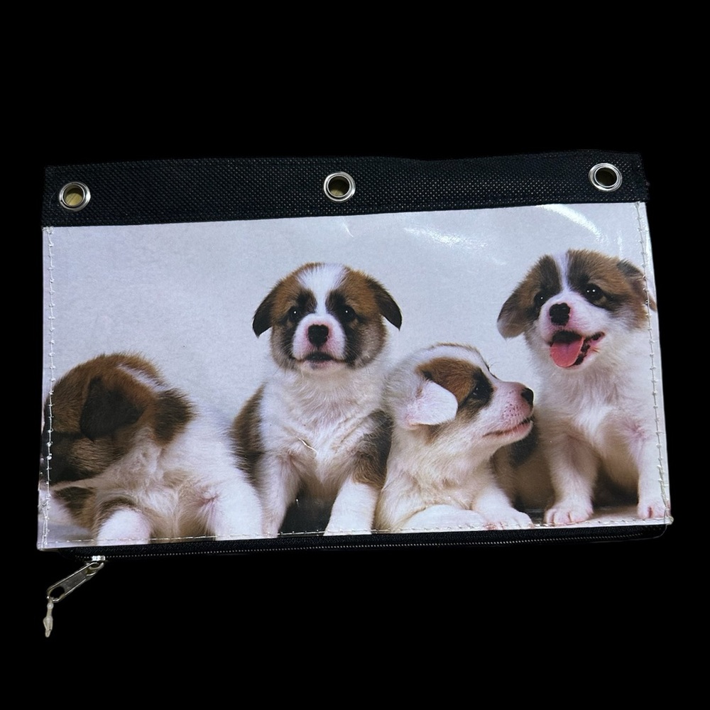 Puppy Dog Binder Pouch NWT